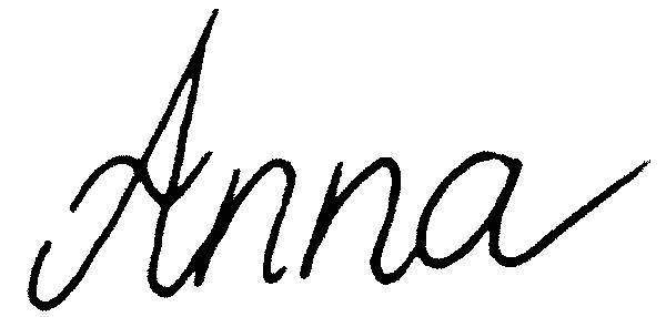 Anna Strandlind signatur